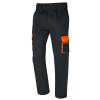 Black/Orange