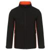 Black/Orange