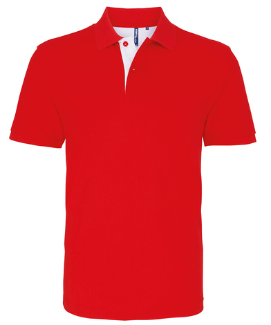 Asquith & Fox - Men's Classic Fit Contrast Polo
