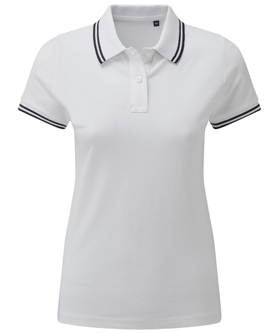 Asquith & Fox - Women's Classic Fit Tipped Polo