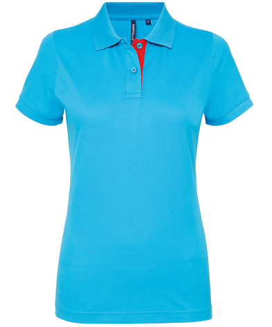 Asquith & Fox - Women's Contrast Polo