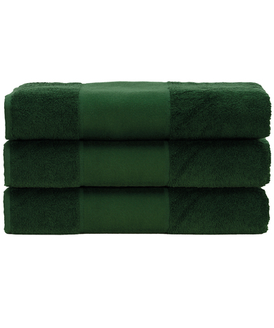 ARTG PRINT-Me Hand Towel In Dark Green