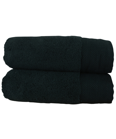 ARTG Pure Luxe Hand Towel In Pure Black