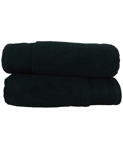 ARTG Pure Luxe Bath Towel In Pure Black