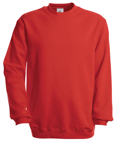 B&C Set-in Sweatshirt In Red
