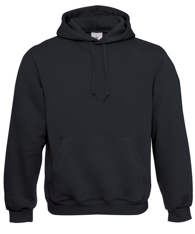 B&C Hooded Sweatshirt In Black
