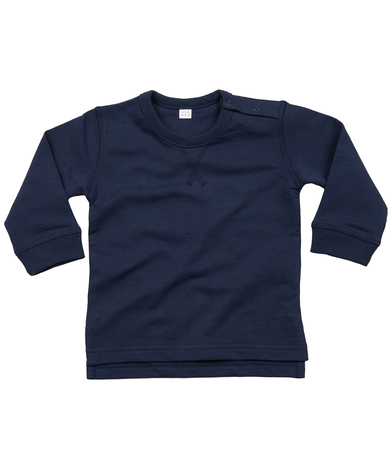 Baby Sweatshirt In Nautical Navy