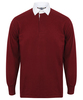 Deep Burgundy/White