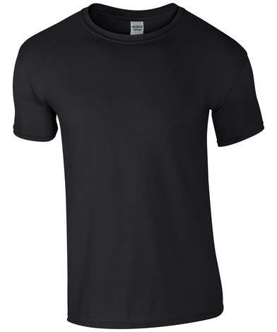 Softstyle Adult Ringspun T-shirt In Black