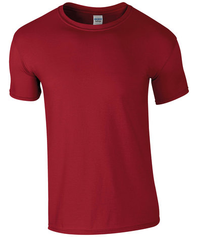 Softstyle Adult Ringspun T-shirt In Cardinal Red