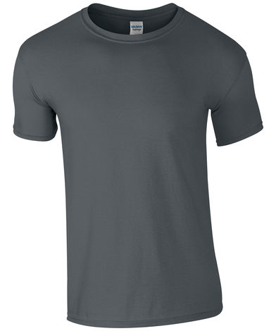 Softstyle Adult Ringspun T-shirt In Charcoal