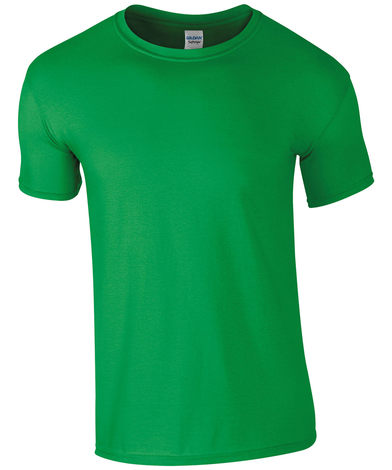 Softstyle Adult Ringspun T-shirt In Irish Green