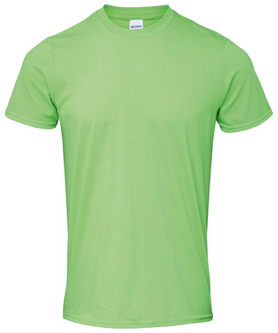 Softstyle Adult Ringspun T-shirt In Lime