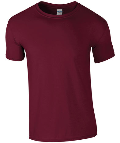 Softstyle Adult Ringspun T-shirt In Maroon