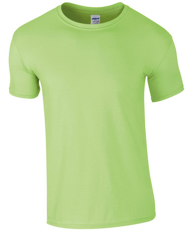 Softstyle Adult Ringspun T-shirt In Mint Green
