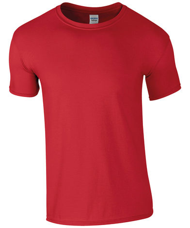Softstyle Adult Ringspun T-shirt In Red