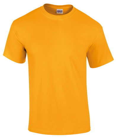 Ultra Cotton Adult T-shirt In Gold