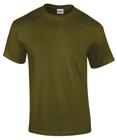 Ultra Cotton Adult T-shirt In Olive
