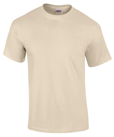 Ultra Cotton Adult T-shirt In Sand