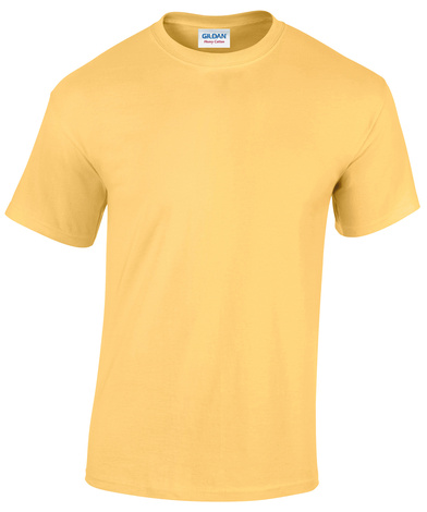 Heavy Cotton Adult T-shirt In Yellow Haze
