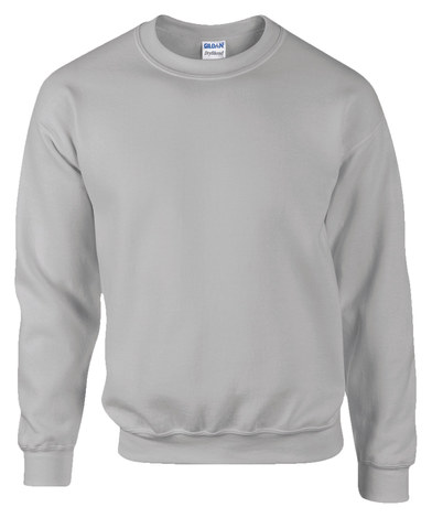 DryBlend Adult Crew Neck Sweatshirt In Sport Grey