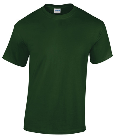 Heavy Cotton Youth T-shirt In Forest