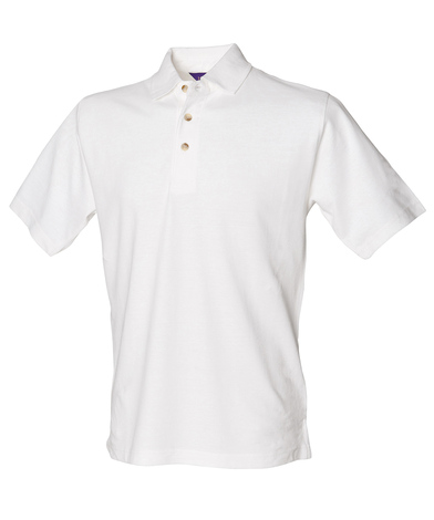 Henbury - Classic Cotton Piqu Polo With Stand-up Collar