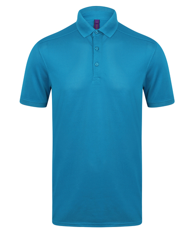 Henbury - Stretch Polo Shirt With Wicking Finish (slim Fit)