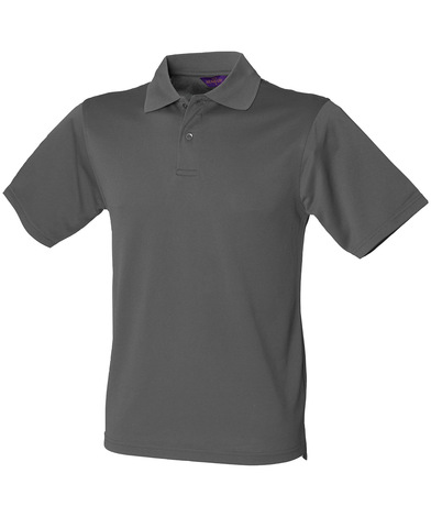 Coolplus Polo Shirt In Charcoal Grey