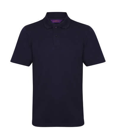 Coolplus Polo Shirt In Oxford Navy