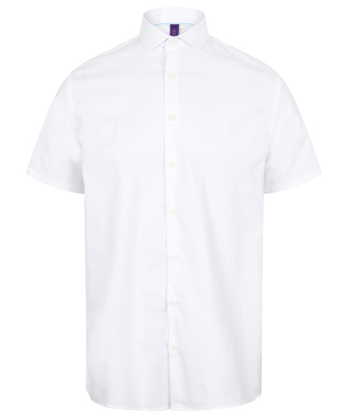 Henbury - Short Sleeve Stretch Shirt