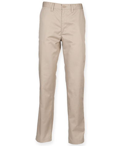 Henbury - 65/35 Flat Fronted Chino Trousers