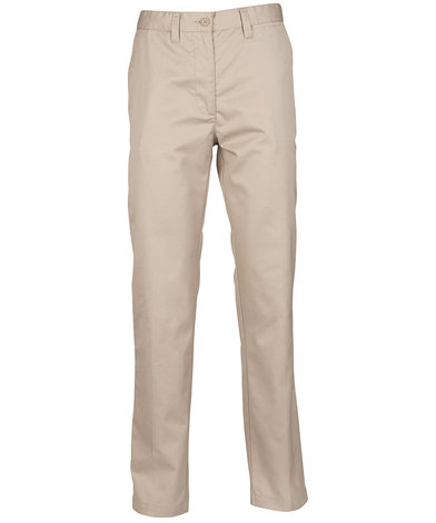 Henbury - Women's 65/35 Flat Fronted Chino Trousers