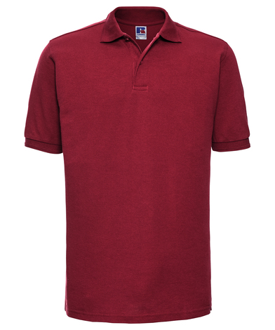 Hard-wearing 60C Wash Polo In Classic Red