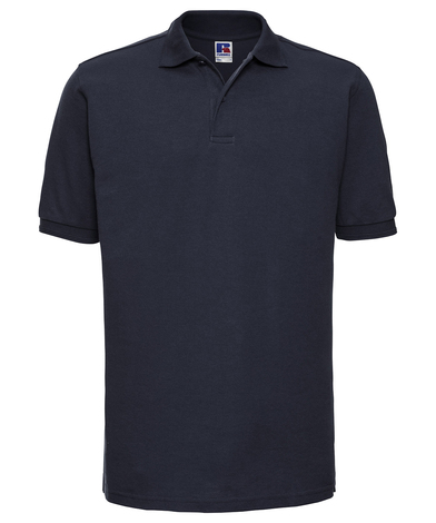 Hard-wearing 60C Wash Polo In French Navy