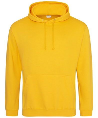 College Hoodie In Gold