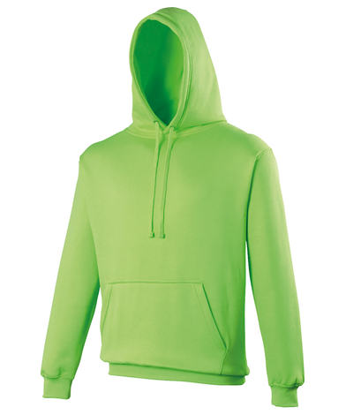 Electric Hoodie In Electric Green