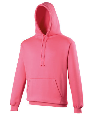 Electric Hoodie In Electric Pink