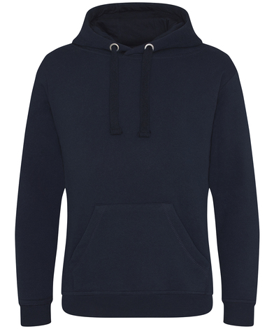 Heavyweight Hoodie In New French Navy
