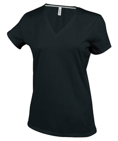 Ladies' Short-sleeved V-neck T-shirt