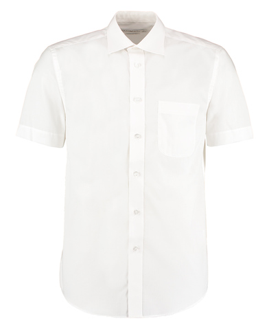 Business Shirt Short-sleeved (classic Fit) In White