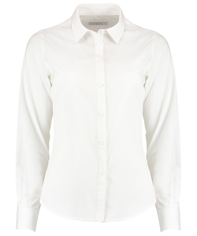 Kustom Kit - Women's Poplin Shirt Long Sleeve