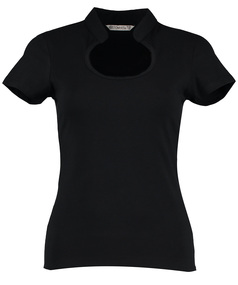 Women's Corporate Top Keyhole Neck (regular Fit)