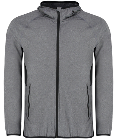 Gamegear Fashion Fit Sports Jacket In Grey Melange/Black