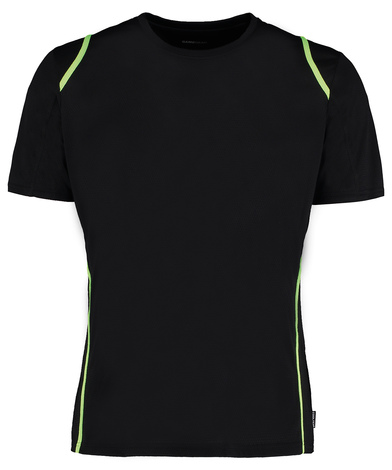 Gamegear Cooltex T-shirt Short Sleeve (regular Fit) In Black/Fluorescent Lime