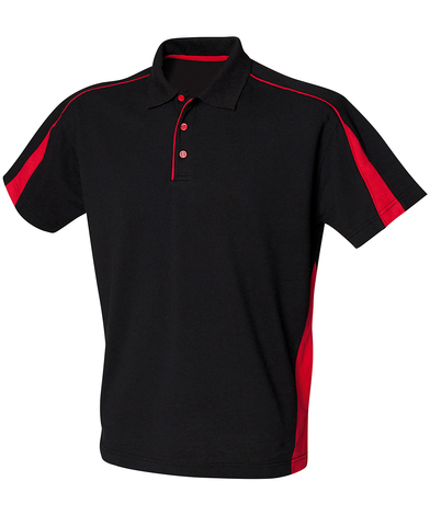 Club Polo In Black/Red