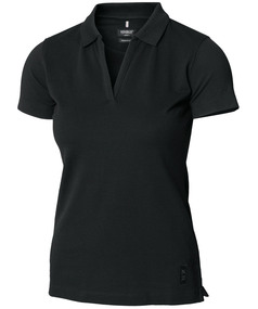 Womens Harvard V-neck  Stretch Deluxe Polo