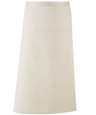Colours Bar Apron In Natural