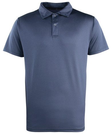 Coolchecker Studded Polo In Navy