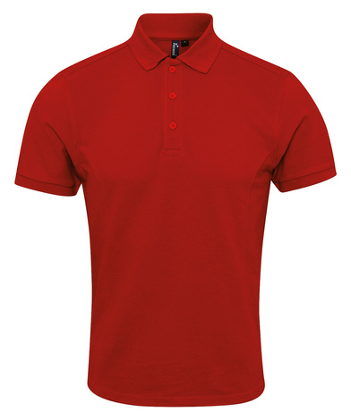 Coolchecker Plus Piqu Polo With CoolPlus In Red
